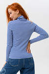 Натали Водолазка 466587 14439 полоса синий-белый