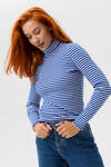 Натали Водолазка 466587 14439 полоса синий-белый