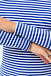 Натали Водолазка 466587 14439 полоса синий-белый