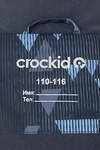 CROCKID Куртка 472211 ВК 36102/н/4 ГР ( 92-122) индиго, геометрия с треугольниками