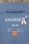 CROCKID Комбинезон 472249 ВК 60116/н/10 ГР серо-голубой, зимние домики