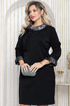 LT Collection Платье 478816 П12148 черный, серебро