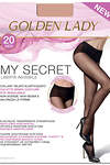 Golden Lady Колготки 497353 MY SECRET 20 (бесшовные) Daino (Бежевый)