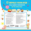 АСТ Дмитриева В.Г. "13 первых плакатов под одной обложкой. Всё что нужно знать. 0—3 года" 505038 978-5-17-170096-6 
