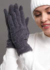 CLEVER Перчатки 84109 191518лн т.серый/серый