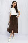 LT Collection Юбка 525132 Ю13097-9М шоколадный