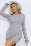 LT Collection Платье 525140 П13140-46М светло-графитовый