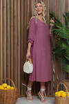 LT Collection Платье 528670 П13366-4М серо-розовый