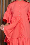 LT Collection Платье 532680 П13343-36М коралловый