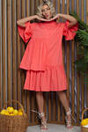 LT Collection Платье 532680 П13343-36М коралловый