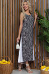 LT Collection Сарафан 532682 П13385-10М чёрно-белый