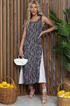LT Collection Сарафан 532682 П13385-10М чёрно-белый