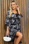 LT Collection Платье 532687 П13400-18М чёрно-белый