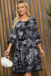 LT Collection Платье 532687 П13400-18М чёрно-белый