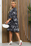 LT Collection Платье 532687 П13400-18М чёрно-белый