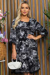 LT Collection Платье 532687 П13400-18М чёрно-белый