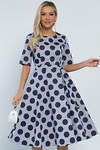 LT Collection Платье 532690 П13418-16М голубой