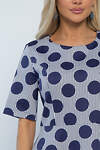LT Collection Платье 532690 П13418-16М голубой