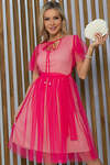 LT Collection Платье 532693 П13339-39М фуксия