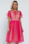 LT Collection Платье 532693 П13339-39М фуксия