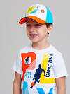 PLAYTODAY Кепка 537398 12512316 белый,оранжевый,голубой