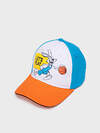 PLAYTODAY Кепка 537398 12512316 белый,оранжевый,голубой