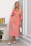 LT Collection Платье 539462 П13701-7М коралловый