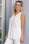 LT Collection Блуза 544773 Б13779-16М белый