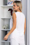 LT Collection Блуза 544773 Б13779-16М белый