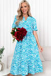 LT Collection Платье 548365 П14004-45М голубой