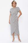 LT Collection Платье 548370 П14046-12М черно-белый