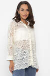 LT Collection Рубашка 548371 Б14048-10М молочный