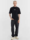 MARK FORMELLE Футболка 549125 111883 ACID WASH черный +печать