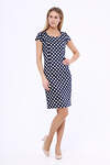VISERDI Платье 88675 2739-гтсс 459690 Синий/горох
