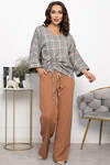 LT Collection Блуза 552245 Б14150-12М серый