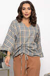 LT Collection Блуза 552245 Б14150-12М серый