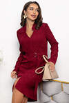 LT Collection Платье 552534 П13666-19М бордовый