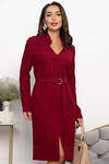 LT Collection Платье 552534 П13666-19М бордовый