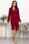 LT Collection Платье 552534 П13666-19М бордовый