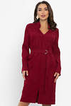 LT Collection Платье 552534 П13666-19М бордовый
