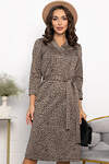 LT Collection Платье 552536 П13751-19М коричневый