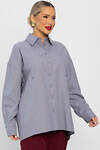LT Collection Рубашка 555965 Б14193-5М Серый