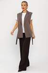 LT Collection Жилет 555970 Б14214-4М коричневый