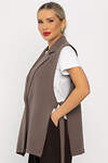 LT Collection Жилет 555970 Б14214-4М коричневый