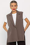 LT Collection Жилет 555970 Б14214-4М коричневый