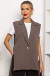LT Collection Жилет 555970 Б14214-4М коричневый