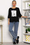 LT Collection Блуза 555971 Б14202-20М черный