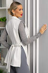LT Collection Жилет 555972 Б14212-4М белый
