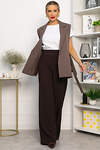 LT Collection Брюки 555983 Б14261-18М Темно-коричневый