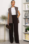LT Collection Брюки 555983 Б14261-18М Темно-коричневый